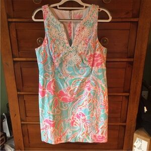 Lilly Pulitzer Jellies Be Jammin Gabby shift dress
